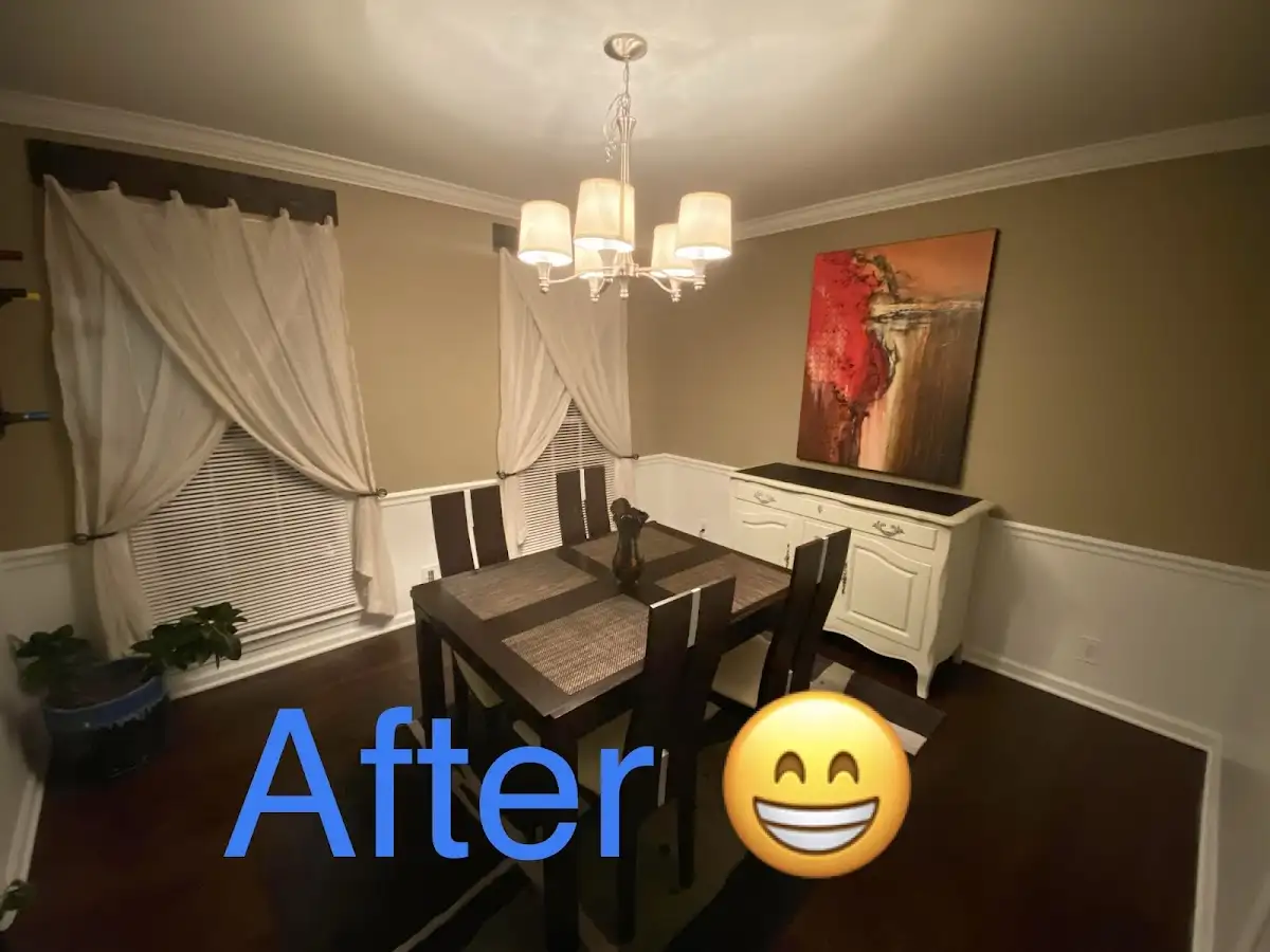 Professional dining room restoration after water damage in Urbandale